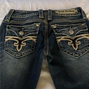 Women’s Rock Revival Jeans “Mandy”Medium Wash Boot Cut Size 26 X 29